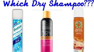 Which Dry Shampoo? reviews - Avon, Herbal Essence and Batiste