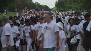 Opal Lee, Grandmother of Juneteenth, holds annual "Walk For Freedom" in Dallas