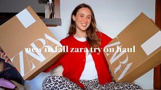 Huge Fall Zara try-on haul | my best one yet!