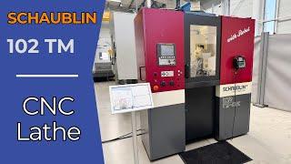 SCHAUBLIN 102 TM - CNC Lathe