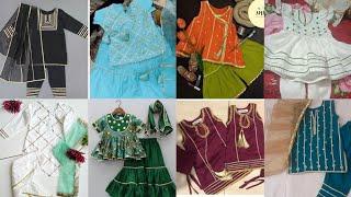 New 2024 Gota Patti Dress Designs For Baby Girls / Baby Girls Gota Kinari Dresses For Eid#trending