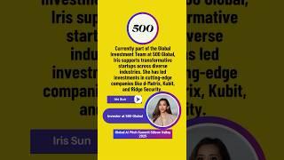 Global AI Pitch Summit Silicon Valley 2025 - Iris Sun