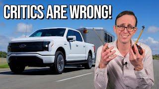 Actually, Ford’s Lightning is GREAT for Towing