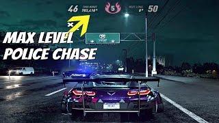 Need For Speed HEAT - Level 5 Heat Cop Chase Escape & Getting MAX Level 50 (700k+ Rep Gain)