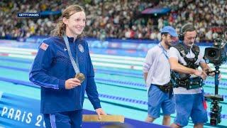 Katie Ledecky sets Olympic records and makes history at the Paris Olympics