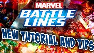 Marvel Battle Lines - Updated Tutorial and New Player Tips