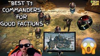 BEST T1 Commanders For The Good Factions | The Lord Of The Rings Rise To War