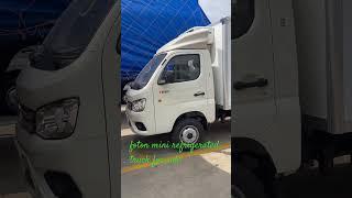 Foton mini refrigerator van truck for sale, WhatsApp: +86 13329899995. #automobile