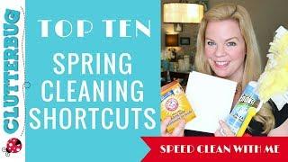 10 Spring Cleaning Tips & Shortcuts