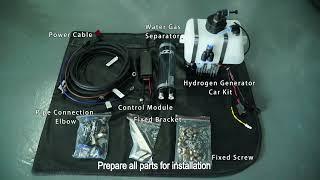 SENZA Hydrogen Generator Car Kit Installation Guiding(Need to remove the bumper)