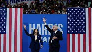 VP Kamala Harris and Gov. Tim Walz hold campaign rally in Glendale