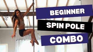 Beginner Spin Pole Combo | Simple & Flowy Routine