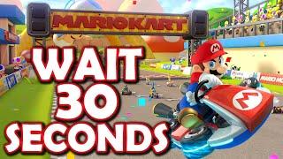 Mario Kart 8 Deluxe DLC, but I wait 30 seconds before starting!! *BRO VS SIS!!*