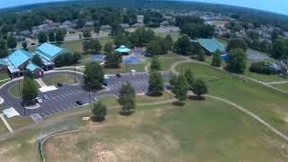 Holystone HS175D Drone Test Flight over the Sunny Skies of Cordova Tennessee