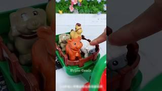 A Story Of Animals{5} ~ mini wood toy-woodworking art skill /wood / hand crafts/ #shorts