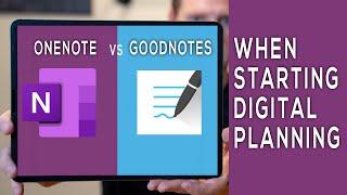 GoodNotes vs OneNote | Digital Planners for iPad