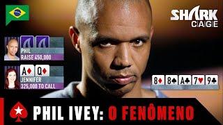 Phil Ivey mostra porque ele ainda é o melhor ️ O Melhor da Shark Cage ️ PokerStars Brasil