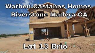 Wathen Castanos Homes - Riverstone Madera CA -  Lot 13 Brio - 1,553 sqft. 3/2.5. Huge Corner Lot