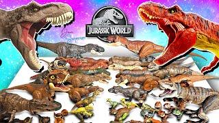 ALL T-Rex of Jurassic World! Jurassic World Dinosaur Toys Collection