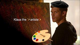 Klaus being an art connoisseur for 6 minutes straight