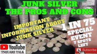 PROS, CONS AND COMMON QUESTIONS ABOUT JUNK SILVER, HOW MUCH JUNK SILVER TO GET AN OUNCE OF SILVER?