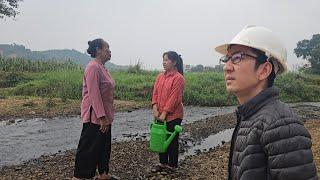 The owner of the single mother's bamboo house appeared. The engineer made his own decision.