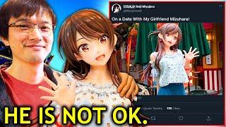 This is CREEPY! Mangaka Takes His Waifu Doll Out On A Date... | Rent a Girlfriend