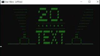 Starwars on cmd Offline