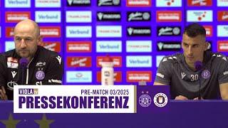 Live: Pressekonferenz vor Austria Wien - A. Klagenfurt (03/2025) #faklive #ViolaTV #Veilchen