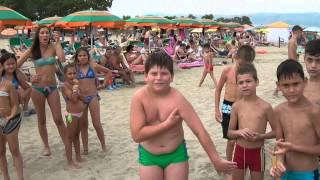 Giochi in spiaggia mare Foggia