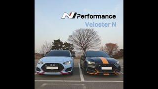 벨로스터N DCT와 수동 팝콘 사운드(후적음) 배기음 한곳에서 동시 비교 VelosterN DCT VS Manual exhaust sound (pop and bang)