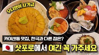 맛&가성비 둘 다 잡은 카이센동 맛집 두 곳 추천!ㅣ우니 무라카미&사카나야노 다이도코로 [EN]