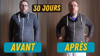 J'ai fait un rééquilibrage alimentaire pendant 30 jours. Voilà le résultat