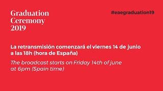 Graduación EAE Barcelona 2019 | EAE Business School