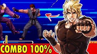 ACERTEI COMBO IMPOSSÍVEL 100% DE RYO SAKAZAKI: KOF 2002 PLUS ONLINE!!!