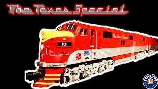 Lionel Legacy Texas Special!!!!