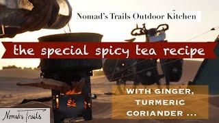 Special Spicy Tea Recipe – with ginger, turmeric, coriander... – Nomad's Trails Outdoor Kitchen