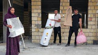 "Ali's Journey: Building a Dream Home with Plumbing Pipes"