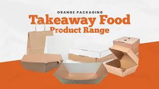 Takeaway Packaging Products - Orange Packaging