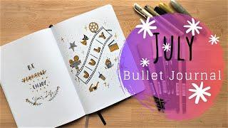 PLAN WITH ME ll JULY 2019 Bullet Journal ll Movie Theme