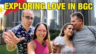 Exploring True Love in Bonifacio Global City Manila | Philippines Vlog