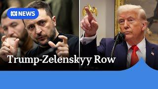 Trump threatens Zelenskyy over Ukraine-Russia ceasefire disagreement | ABC NEWS