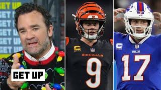 GET UP | "Joe Burrow will be a danger to Josh Allen's MVP race if Bengals make Playoffs" - Jeff