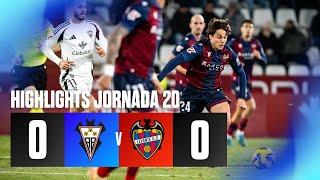 J20 Highlights del partido Albacete BP 0-0 Levante UD | LaLiga Hypermotion 2024/25