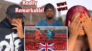 Reaction To The Tower of London Poppies | “This video had Us in Tears”