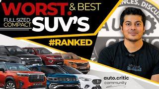 Top 5 worst compact SUV | Elevate Astor Creta Kushaq Hyryder #autocritic #elevate