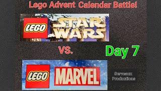 Lego Advent Calendars 2023 Star Wars Vs Marvel! Serveaux Productions Holiday Special Day 7!