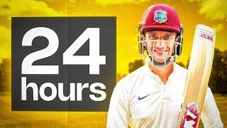 Can I SURVIVE 24 Hours As A TEST CRICKETER?