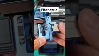 Fiber optic splicing #fiber #ftth #fujikura #shortvideo #shorts