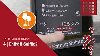 4 "Enthält Sulfite"